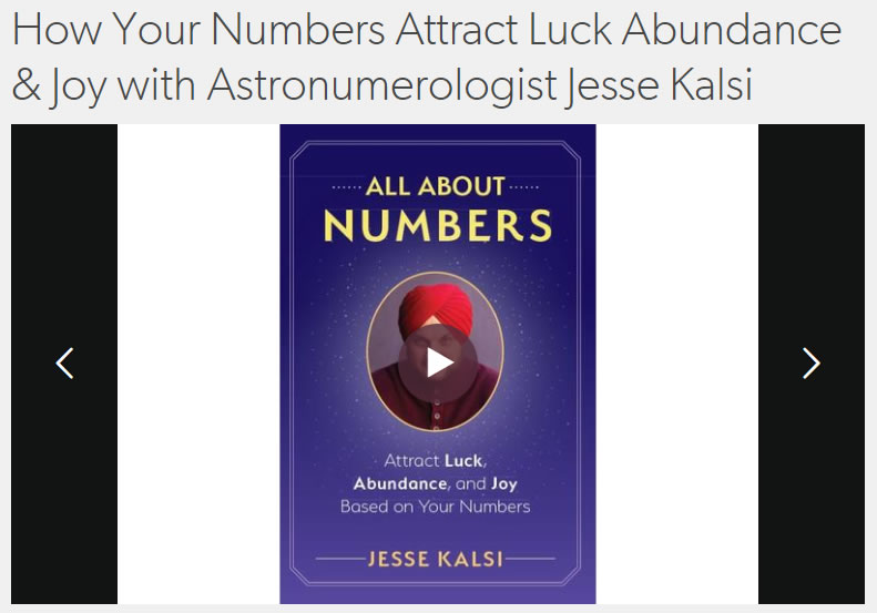 How your numbers attract joy with Jesse Kalsi