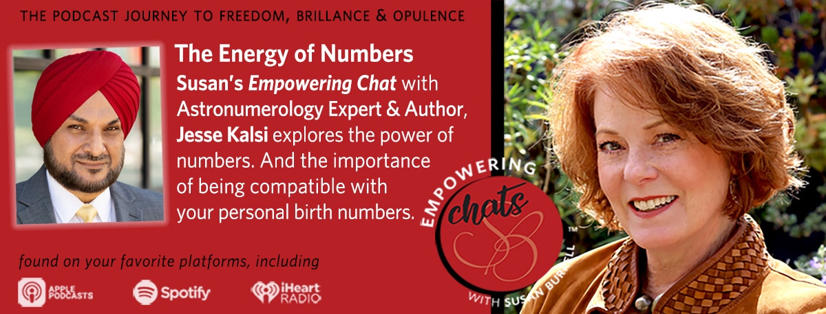 The Energy of Numbers Chat with Susan Burrell